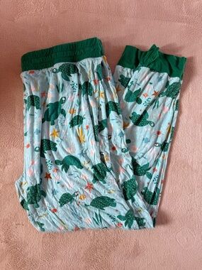 Little Sleepies Green Sea Turtle Pajama Bottoms